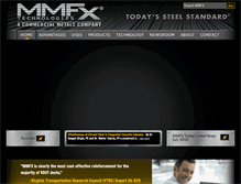 Tablet Screenshot of mmfx.com